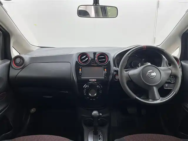 日産 ノート ニスモ 茨城県 2016(平28)年 3.4万km スーパーブラック 純正ナビ/Bluetooth/フルセグ/radio/CD/DVD/バックカメラ/ETC/前後コーナーセンサー/LEDヘッドライト/オートライト/衝突被害軽減装置/アイドリングストップ/電動格納ミラー/スマートキー