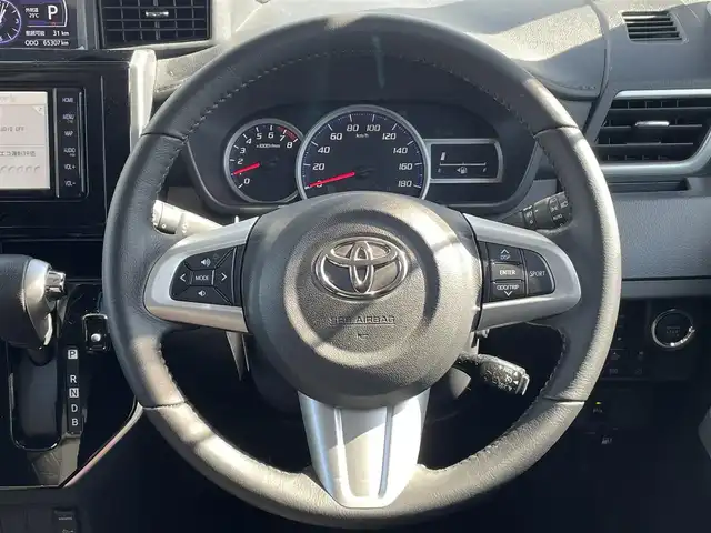 トヨタ ルーミー カスタムG－T 愛知県 2019(平31)年 6.6万km パールホワイトⅢ ・純正Tコネクトメモリーナビ/・フルセグテレビ/・CD/DVD再生機能/・ミュージックサーバー(SD録音)/・Bluetooth/USB/HDMI接続機能/・バックカメラ/・ETC2.0/・テレビ走行中視聴可能/・両側電動スライドドア/・エンジンスターター/・純正15インチアルミホイール/・純正LEDヘッドライト/・オートライト/・クルーズコントロール/・スマートキー/・プッシュスタート/・スマートキー/・オートエアコン