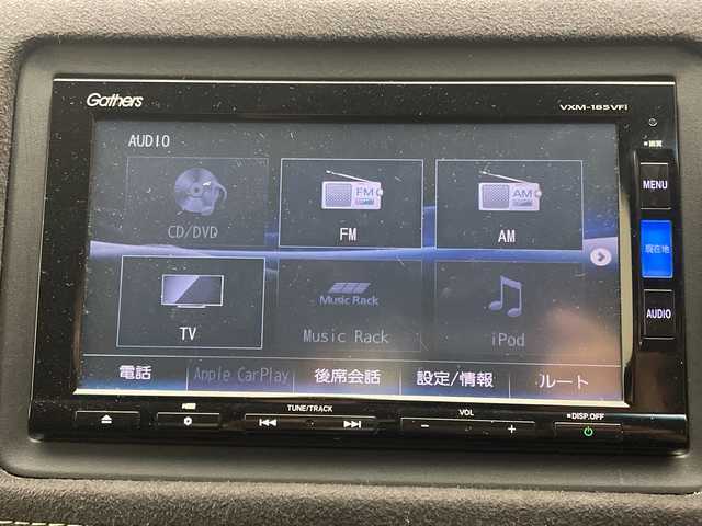 ホンダ ヴェゼル ハイブリッド RS ホンダセンシング 愛媛県 2018(平30)年 4.9万km プレミアムクリスタルレッドM 純正ナビ　フルセグＴＶ　バックカメラ　Ｂｌｕｅｔｏｏｔｈ　衝突被害軽減ブレーキ　シートヒーター　アダプティブクルーズコントロール　レーンアシスト　ビルトインＥＴＣ　ＬＥＤライト　パドルシフト　禁煙車