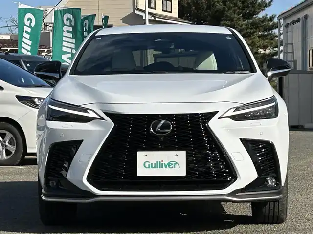 レクサス ＮＸ 350 Fスポーツ 宮城県 2023(令5)年 1.2万km ホワイトノーヴァガラスフレーク １オーナー//純正メモリナビ（フルセグＴＶ、ラジオ、ＢＴ）//純正ＡＷ//３６０°カメラ//ドラレコ//純正フロアマット//スペアキー//デジタルインナーミラー//ヘッドアップディスプレイ//追従型クルコン//レーンキープアシスト//ハンドルヒーター//ビルトインＥＴＣ２．０//ＢＳＭ//電動リアゲート//D・N席パワーシーター//D・N席シートヒーター　エアシート//置くだけ充電//ダウンヒルアシスト//横滑り防止//オートハイビーム//冬用ゴムタイヤ//プッシュスタート