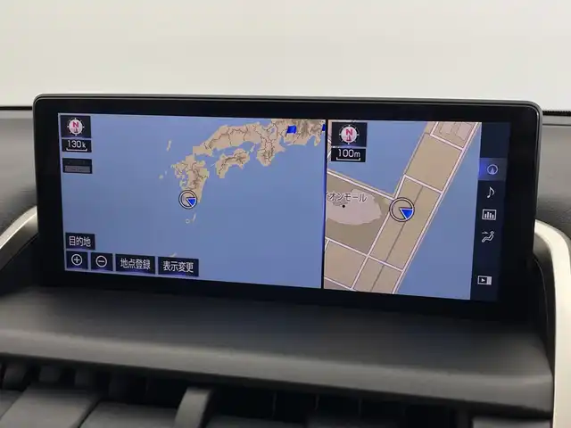 レクサス ＮＸ 300 Iパッケージ 鹿児島県 2019(平31)年 3.9万km プラチナムシルバーメタリック ・純正ナビ/・フルセグTV　BT/・パノラミックビューモニター/・バック フロントカメラ/・レーダークルコン/・合皮シート/・シートヒーター/・メモリー付きパワーシート/・パワーバックドア/・前後コーナーセンサー/・ブラインドスポットモニター/・3眼LEDライト/・パドルシフト/・ステアリングヒーター/・オートハイビーム/・ビルトインETC2.0
