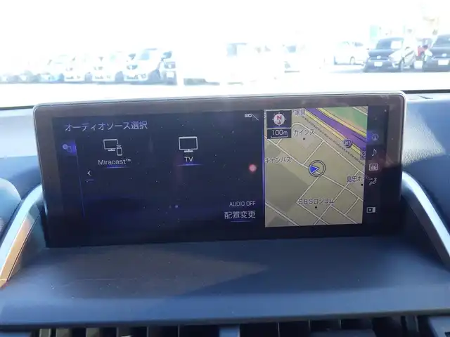 レクサス ＮＸ 300 Iパッケージ 千葉県 2019(平31)年 3.9万km プラチナムシルバーメタリック Lexus Safety System+/・プリクラッシュセーフティ/・レーンディパーチャーアラート/・オートハイビーム/・レーダークルーズコントロール/・ブラインドスポットモニター/純正SDナビ/地デジTV/【DVD/CD再生機能　Bluetooth接続】/パノラミックビューモニター/革巻きステアリング/ステアリングスイッチ/ステアリングヒーター/パドルシフト/ETC（2.0）/LEDヘッドライト/フォグライト/ウインカーミラー/クリアランスソナー/純正18インチアルミホイル/サイド/カーテンエアバッグ/スマートキー