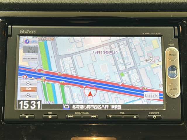 ホンダ Ｎ ＷＧＮ G コンフォートパッケージ 道央・札幌 2014(平26)年 10万km スマートブラック ・4WD/・純正ナビ/ワンセグTV/DVD/CD/SD/BT/・CTBA/・横滑り防止/・ETC/・前席シートヒーター/・HID/・プッシュスタート/・スマートキー/・電格ミラー/・ミラーヒーター/・夏タイヤモデューロ14インチAW積込