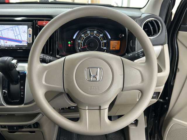 ホンダ Ｎ ＷＧＮ G コンフォートパッケージ 道央・札幌 2014(平26)年 10万km スマートブラック ・4WD/・純正ナビ/ワンセグTV/DVD/CD/SD/BT/・CTBA/・横滑り防止/・ETC/・前席シートヒーター/・HID/・プッシュスタート/・スマートキー/・電格ミラー/・ミラーヒーター/・夏タイヤモデューロ14インチAW積込