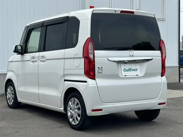 ホンダ Ｎ ＢＯＸ L ターボ 愛媛県 2023(令5)年 1.5万km プラチナホワイトパール 純正ナビ（SD/DVD/バックカメラ/Bluetooth）/純正アルミホイール14/純正フロアマット/両側パワースライドドア/ABS/横滑り防止装置/コーナーセンサー/レーンアシスト/オートライト/衝突被害軽減システム/ダブル＋サイドエアバック/カーテンエアバック/ETC/LEDライト