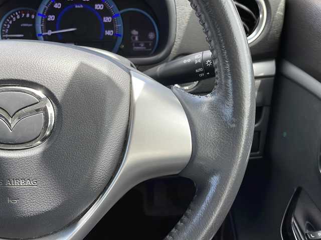 マツダ フレア カスタムスタイル HS 山口県 2015(平27)年 6.2万km シルバー マツダ純正SDナビ【GCX515】/CD/DVD/USB/ワンセグテレビ/Bluetooth/シートヒーター【D席のみ】/純正フロアマット/社外14インチアルミホイール/ステアリングスイッチ/スマートキー/プッシュスタート/スペアキー/フォグランプ/ドアバイザー/アイドリングストップ/レーダーブレーキサポート/盗難防止装置