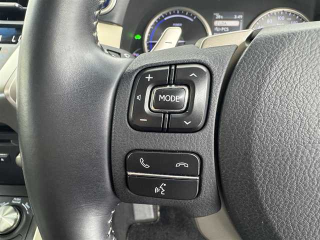 レクサス ＮＸ 300h ブラックシークエンス 愛知県 2019(平31)年 5.2万km ソニッククォーツ 純正ナビ/（フルセグ、CD、DVD、Bluetooth）/Bカメラ/左サイドカメラ/BSM/100V電源/ETC2.0/シートヒーター/ハンドルヒーター/本革シート/パワーバックドア/衝突軽減ブレーキ/レーンキープアシスト/LEDヘッドライト/パドルシフト/オートハイビーム/オートライト/スマートキー/ドラレコ前方