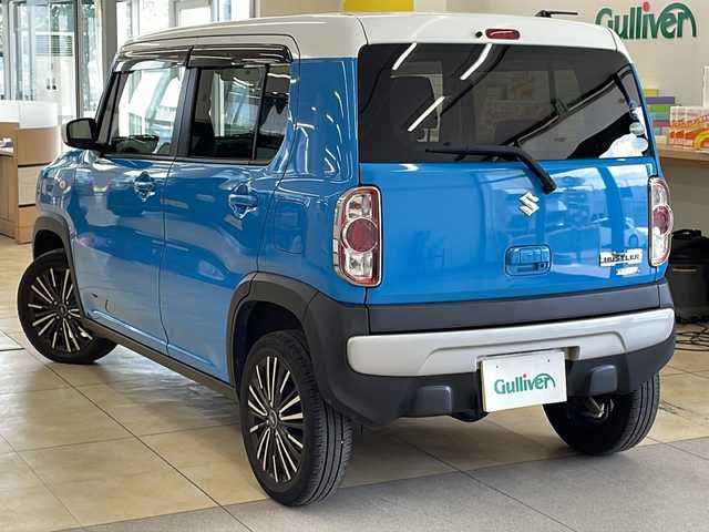 スズキ ハスラー G 道央・札幌 2017(平29)年 5.9万km サマーブルーM ・4WD/・社外CD/BT/・衝突被害軽減ブレーキ/・アイドリングストップ/・横滑り防止/・前席シートヒーター/・プッシュスタート/・スマートキー/・ドアバイザー/・電格ミラー/・ミラーヒーター
