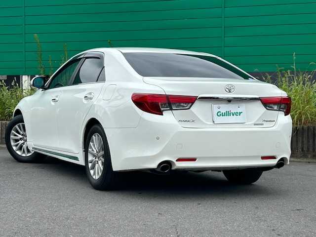 トヨタ マークＸ PREMIUM 茨城県 2013(平25)年 4.5万km ホワイトパールクリスタルシャイン 純正ナビ/フルセグ再生可/レーダークルーズコントロール/コーナーセンサー/バックカメラ/ハーフレザーシート/パワーシート/シートヒーター/ビルトインETC/純正16インチAW/純正フロアマット