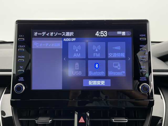 トヨタ カローラ クロス ハイブリッド Z 長野県 2022(令4)年 1.9万km スパークリングブラックパールクリスタルシャイン 4WD/純正ディスプレイオーディオ/バックカメラ/衝突軽減ブレーキ/レーンキープアシスト/レーダークルーズコントロール/ロードサインアシスト/先行車発進機能/前後コーナーセンサー/前席シートヒーター/D席パワーシート/ハーフレザーシート/ビルトインETC/純正エンジンスターター/ステアリングスイッチ/フロントフォグ/純正ドアバイザー/電動ホールド/オートホールド/オートライト/オートハイビーム/電格ミラー/スマートキー/スペアキー
