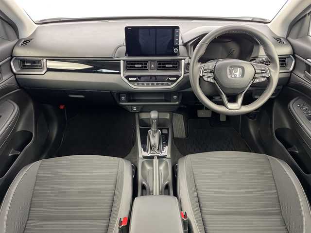ホンダ ＷＲ－Ｖ Z+ 新潟県 2024(令6)年 0.4万km プラチナホワイトパール 純正メモリナビ/（BT/FM/AM/フルセグTV)/バックカメラ/ステアリングスイッチ/パドルシフト/ハーフレザーシート/電格ミラー/ウィンカーミラー/ヘッドライトレベライザー/ETC/取扱説明書/保証書