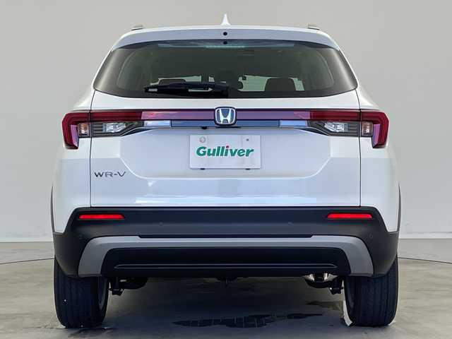 ホンダ ＷＲ－Ｖ Z+ 新潟県 2024(令6)年 0.4万km プラチナホワイトパール 純正メモリナビ/（BT/FM/AM/フルセグTV)/バックカメラ/ステアリングスイッチ/パドルシフト/ハーフレザーシート/電格ミラー/ウィンカーミラー/ヘッドライトレベライザー/ETC/取扱説明書/保証書
