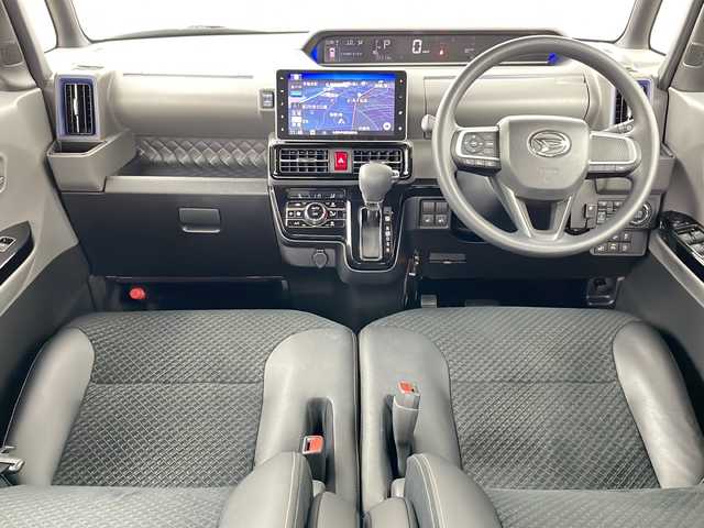ダイハツ タント カスタム X セレクション 道央・札幌 2020(令2)年 3.3万km パールブラック ・4WD/・純正ナビ&TV&CD&DVD&BT&SD/・両側パワースライドドア/・バックカメラ/・スマートアシスト/・アイドリングストップ/・ステアリングスイッチ/・シートヒーター/・ハーフレザーシート/・ETC/・純正ドライブレコーダー/・オートライト/・LEDヘッドライト/・オートライト/・スマートキー/・スペアキー