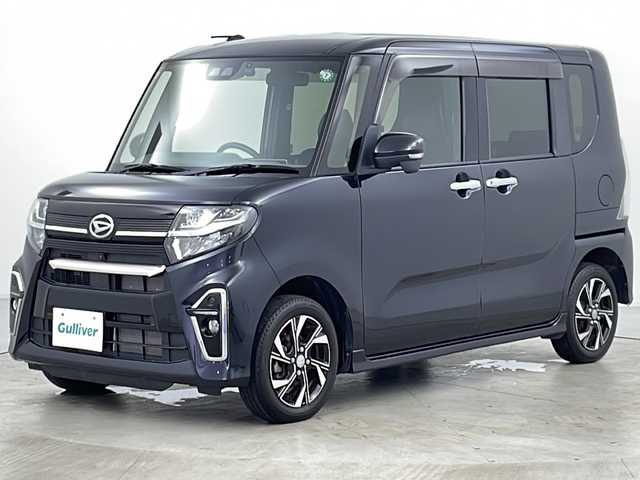 ダイハツ タント カスタム X セレクション 道央・札幌 2020(令2)年 3.3万km パールブラック ・4WD/・純正ナビ&TV&CD&DVD&BT&SD/・両側パワースライドドア/・バックカメラ/・スマートアシスト/・アイドリングストップ/・ステアリングスイッチ/・シートヒーター/・ハーフレザーシート/・ETC/・純正ドライブレコーダー/・オートライト/・LEDヘッドライト/・オートライト/・スマートキー/・スペアキー