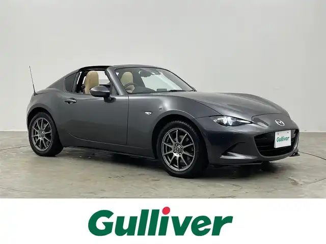 マツダ ロードスター ＲＦ VS 埼玉県 2020(令2)年 3.4万km マシーングレープレミアムM ６MT/オープンカー/BOSEサウンド/純正７インチSDナビ/DTV/USB/BT/AUX/DVD/CD/ブラインドスポットモニター/クルーズコントロール/レーンキープアシスト/バックカメラ/レザーシート/シートヒーター/ドライブレコーダー前方/LEDオートライト/ビルトインETC