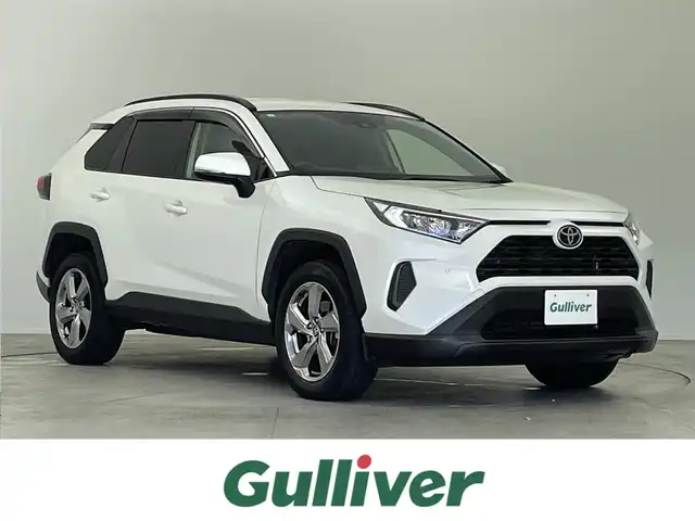 トヨタ ＲＡＶ４ X 千葉県 2020(令2)年 5万km ホワイトパールクリスタルシャイン 社外SDナビ/【AM/FM/Bluetooth/USB/HDMI】/フルセグTV/ビルトインETC/オートライト/オートハイビーム/衝突軽減ブレーキ/レーンキープアシスト/前後コーナーセンサー/LEDヘッドライト/レーダークルーズコントロール/スマートキー/プッシュスタート/純正アルミホイール/純正フロアマット