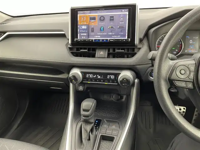 トヨタ ＲＡＶ４ X 千葉県 2020(令2)年 5万km ホワイトパールクリスタルシャイン 社外SDナビ/【AM/FM/Bluetooth/USB/HDMI】/フルセグTV/ビルトインETC/オートライト/オートハイビーム/衝突軽減ブレーキ/レーンキープアシスト/前後コーナーセンサー/LEDヘッドライト/レーダークルーズコントロール/スマートキー/プッシュスタート/純正アルミホイール/純正フロアマット