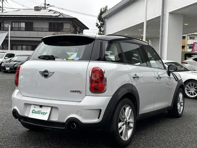 ＭＩＮＩ ミニ クロスオーバー クーパー S 熊本県 2011(平23)年 4.8万km ライトホワイト 社外ナビ（AVIC-VH09）/【フルセグTV/Bluetooth再生/CD/DVD】/バックカメラ/ルーフレール/パドルシフト/HIDライト/フォグライト/純正17インチAW/プッシュスタート/ドライブレコーダー/電動格納ミラー/オートエアコン