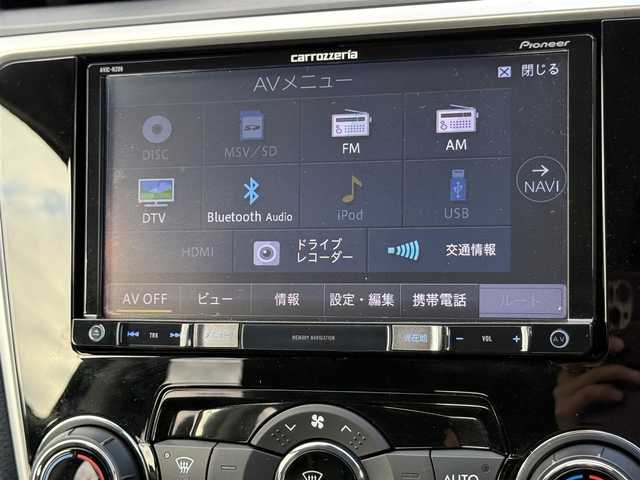 スバル レヴォーグ 1．6GT－S アイサイト 道南・函館 2015(平27)年 4.3万km クリスタルホワイトP 社外ナビ/フルセグＴＶ/衝突軽減ブレーキ/シートヒーター/クルーズコントロール/バックカメラ/サイドカメラ/パワーシート/オートライト/レーンキープアシスト/純正アルミホイール/ＬＥＤヘッドライト