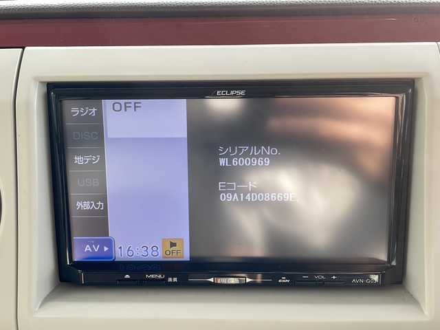 スズキ ラパン ショコラ G 兵庫県 2014(平26)年 4.4万km カシスピンクパールメタリック 社外SDナビ/・BT/・CD/DVD/・USB/・フルセグ/衝突軽減/オートライト/ビルトインETC/純正フロアマット/革調シート/アイドリングストップ/LEDライト