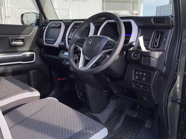 スズキ ハスラー HYBRID X 新潟県 2022(令4)年 5.4万km クールカーキPM 4WD/社外ディスプレイオーディオ/CD/DVD/BT/ETC/ドライブレコーダー/衝突被害軽減ブレーキ/レーンキープアシスト/レーダークルーズコントロール/シートヒーター /コーナーセンサー/スマートキー/プッシュスタート/LEDヘッドライト/オートライト/オートハイビーム/フォグランプ/社外14インチアルミホイール