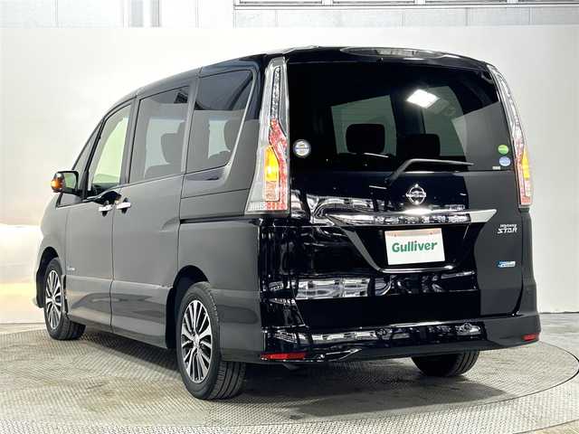 日産 セレナ HWS S HV Vセレ +SeftyⅡ 大阪府 2016(平28)年 4.9万km ダイヤモンドブラック 純正8incナビ(フルセグ/DVD再生/Bluetooth) 360カメラ ETC 両側パワースライドドア 衝突軽減 クルコン レーンアシスト アイドリングストップ スマートキー ワンオーナー