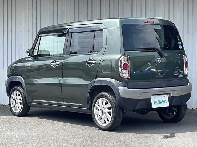 スズキ ハスラー Jスタイル Ⅱ 長野県 2017(平29)年 2.8万km クールカーキPM ４WD/レーダーブレーキサポート/メモリーナビフルセグTV/バックカメラ/ドライブレコーダー/ハーフレザーシート/社外14インチアルミ/スマートキー/プッシュスタートエンジン/保証書