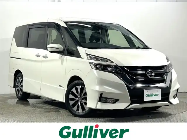 日産 セレナ ハイウェイスター G 大阪府 2016(平28)年 4.5万km ブリリアントホワイトパール ＰｒｏＰＩＬＯＴ　純正９ｉｎｃナビＴＶ　３６０カメラ　後席モニター　デジタルインナーミラー　衝突軽減　レーダーＣ　クリアランスソナー　パークアシスト　シートヒーター　両側パワースライドドア　ドラレコ