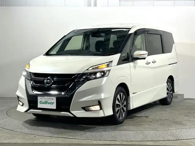 日産 セレナ ハイウェイスター G 大阪府 2016(平28)年 4.5万km ブリリアントホワイトパール ＰｒｏＰＩＬＯＴ　純正９ｉｎｃナビＴＶ　３６０カメラ　後席モニター　デジタルインナーミラー　衝突軽減　レーダーＣ　クリアランスソナー　パークアシスト　シートヒーター　両側パワースライドドア　ドラレコ