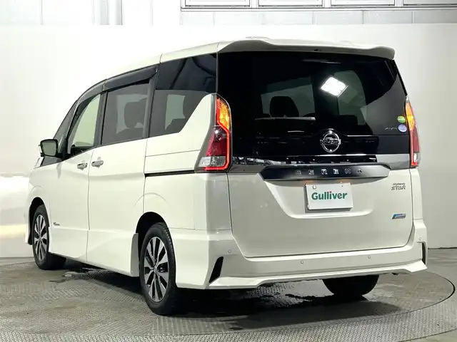 日産 セレナ ハイウェイスター G 大阪府 2016(平28)年 4.5万km ブリリアントホワイトパール ＰｒｏＰＩＬＯＴ　純正９ｉｎｃナビＴＶ　３６０カメラ　後席モニター　デジタルインナーミラー　衝突軽減　レーダーＣ　クリアランスソナー　パークアシスト　シートヒーター　両側パワースライドドア　ドラレコ