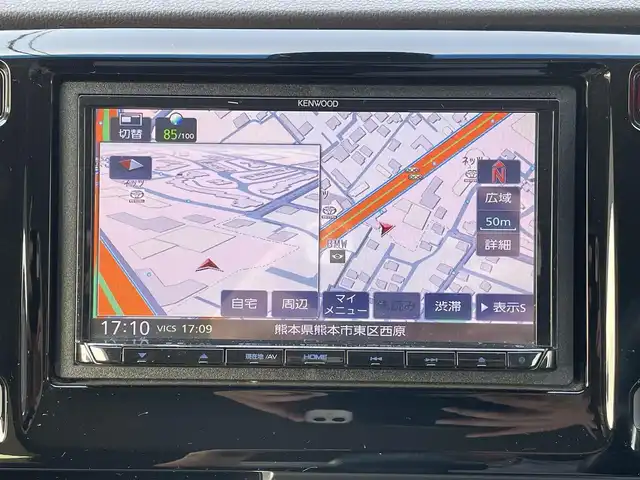 ホンダ Ｎ ＷＧＮ G SSパッケージ 熊本県 2018(平30)年 5.7万km プレミアムホワイトパールⅡ プッシュスタート/社外ナビ/（CD・DVD・フルセグTV・BTオーディオ・SD）/バックカメラ/ビルトインETC/横滑り防止装置/フロアマット/ドアバイザー/新車保証書/取扱説明書
