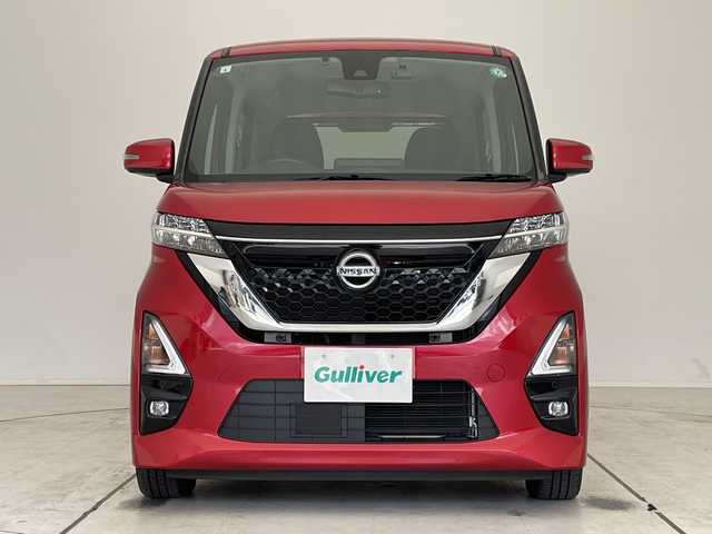 日産 ルークス ハイウェイスター X 愛知県 2021(令3)年 2.5万km スパークリングレッドM 純正9型ナビ/全方位カメラ/片側パワースライド/バックカメラ/ハンズフリースライドドア/コーナーセンサー/純正アルミホイール/LEDヘッドライト/ドライブレコーダー/ETC/衝突軽減システム/フルセグ/CD DVD/Bluetooth/ステアリングスイッチ/スマートキー/プッシュスタート