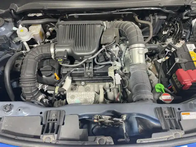 スズキ クロスビー HYBRID MZ 神奈川県 2017(平29)年 5万km スピーディーブルーメタリック/ブラック2トーンルーフ 4WD/ディーラーオプション8インチナビ【AVIC-RL901ZS】/AM　FM　フルセグ　DVD　CD SD　USB　MSV　Bluetooth/バックカメラ/ETC/デュアルセンサーブレーキサポート/クルーズコントロール/運転席シートヒーター/社外前後ドライブレコーダー【DRV-MR480】/ETC/シートバックテーブル/スマートキー/取扱説明書/フロアマット/LEDヘッドライト/オートライト/社外15インチアルミ/マッドテレーンタイヤ/ドアバイザー/誤発進抑制機能/車線逸脱警報機能/ふらつき警報機能/先行車発進お知らせ機能/ハイビームアシスト/後退時ブレーキサポート