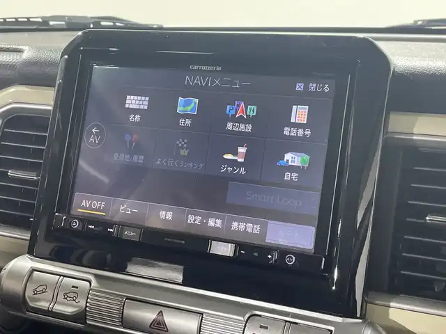 スズキ クロスビー HYBRID MZ 神奈川県 2017(平29)年 5万km スピーディーブルーメタリック/ブラック2トーンルーフ 4WD/ディーラーオプション8インチナビ【AVIC-RL901ZS】/AM　FM　フルセグ　DVD　CD SD　USB　MSV　Bluetooth/バックカメラ/ETC/デュアルセンサーブレーキサポート/クルーズコントロール/運転席シートヒーター/社外前後ドライブレコーダー【DRV-MR480】/ETC/シートバックテーブル/スマートキー/取扱説明書/フロアマット/LEDヘッドライト/オートライト/社外15インチアルミ/マッドテレーンタイヤ/ドアバイザー/誤発進抑制機能/車線逸脱警報機能/ふらつき警報機能/先行車発進お知らせ機能/ハイビームアシスト/後退時ブレーキサポート