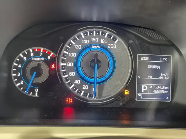 スズキ クロスビー HYBRID MZ 神奈川県 2017(平29)年 5万km スピーディーブルーメタリック/ブラック2トーンルーフ 4WD/ディーラーオプション8インチナビ【AVIC-RL901ZS】/AM　FM　フルセグ　DVD　CD SD　USB　MSV　Bluetooth/バックカメラ/ETC/デュアルセンサーブレーキサポート/クルーズコントロール/運転席シートヒーター/社外前後ドライブレコーダー【DRV-MR480】/ETC/シートバックテーブル/スマートキー/取扱説明書/フロアマット/LEDヘッドライト/オートライト/社外15インチアルミ/マッドテレーンタイヤ/ドアバイザー/誤発進抑制機能/車線逸脱警報機能/ふらつき警報機能/先行車発進お知らせ機能/ハイビームアシスト/後退時ブレーキサポート