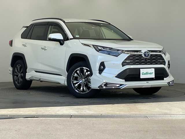 トヨタ ＲＡＶ４ ハイブリットG 栃木県 2022(令4)年 3万km ホワイトパールクリスタルシャイン ディスプレイオーディオ搭載/(ワンセグTV/Bluetooth/USB)/ハイブリッドG/4WD/トヨタセーフティセンス/(衝撃衝突軽減ブレーキ/レーンレーシングアシスト/レーダークルーズコントロール/オートマチックハイビーム)/コーナーセンサー/全方位カメラ/ETC/禁煙車/シートヒータ-/レザーシート/パワーシート/純正フロアマット/電動リアゲート/ステアリングヒーター/プッシュスタート/スマートキー