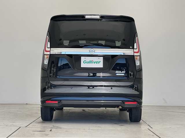 スズキ ソリオ HV MX 愛知県 2023(令5)年 2.3万km スーパーブラックパール スマートアシストIII　/電動スライドドア　/レーダークルーズコントロール　/シートヒーター　/コーナーセンサー　/純正ＡＷ　/ＬＥＤヘッドライト　/オートマチックハイビーム　/ステアリングスイッチ　/プッシュスタート