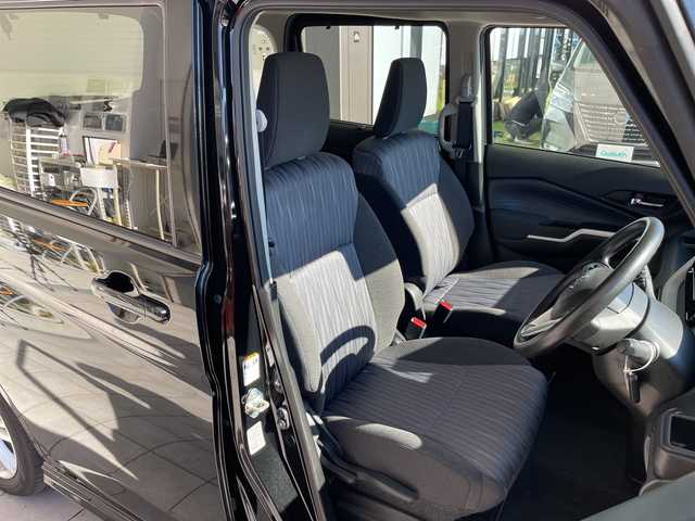 スズキ ソリオ HV MX 愛知県 2023(令5)年 2.3万km スーパーブラックパール スマートアシストIII　/電動スライドドア　/レーダークルーズコントロール　/シートヒーター　/コーナーセンサー　/純正ＡＷ　/ＬＥＤヘッドライト　/オートマチックハイビーム　/ステアリングスイッチ　/プッシュスタート