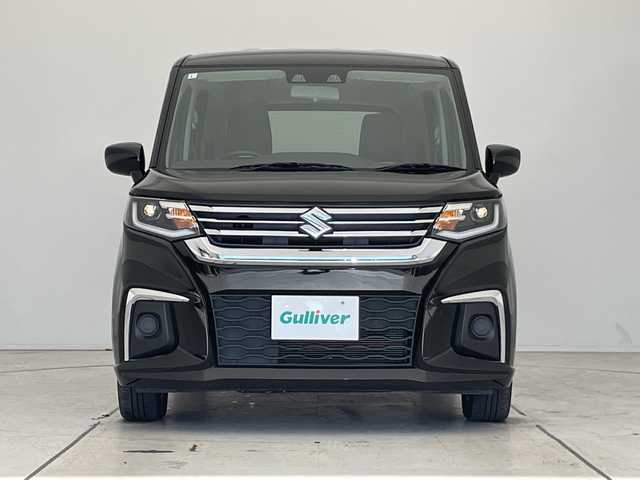 スズキ ソリオ HV MX 愛知県 2023(令5)年 2.3万km スーパーブラックパール スマートアシストIII　/電動スライドドア　/レーダークルーズコントロール　/シートヒーター　/コーナーセンサー　/純正ＡＷ　/ＬＥＤヘッドライト　/オートマチックハイビーム　/ステアリングスイッチ　/プッシュスタート