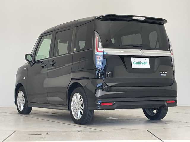 スズキ ソリオ HV MX 愛知県 2023(令5)年 2.3万km スーパーブラックパール スマートアシストIII　/電動スライドドア　/レーダークルーズコントロール　/シートヒーター　/コーナーセンサー　/純正ＡＷ　/ＬＥＤヘッドライト　/オートマチックハイビーム　/ステアリングスイッチ　/プッシュスタート