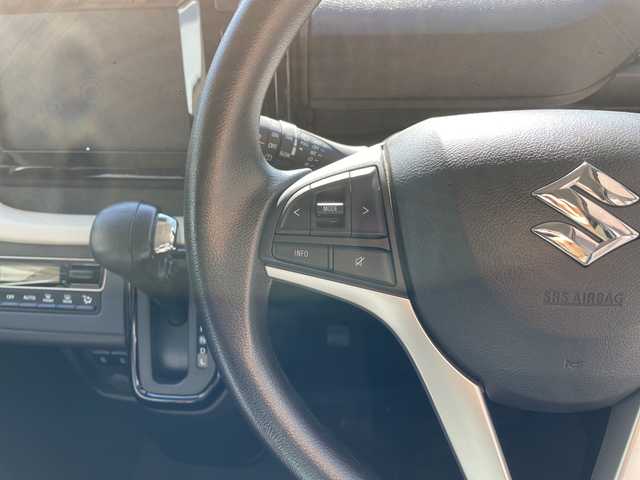 スズキ ソリオ HV MX 愛知県 2023(令5)年 2.3万km スーパーブラックパール スマートアシストIII　/電動スライドドア　/レーダークルーズコントロール　/シートヒーター　/コーナーセンサー　/純正ＡＷ　/ＬＥＤヘッドライト　/オートマチックハイビーム　/ステアリングスイッチ　/プッシュスタート