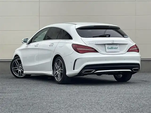 メルセデス・ベンツ ＣＬＡ１８０ Sブレイク AMG スタイル 茨城県 2018(平30)年 5.1万km ポーラホワイト 衝突軽減ブレーキ/純正メモリナビフルセグTV/・Bluetooth/CD/DVD/ETC/純正AMG18インチAW/ドライブレコーダー/前席シートヒーター/BSM/純正フロアマット/LEDオートライト/フォグランプ/プッシュスタート/スマートキー/レーダークルーズコントロール