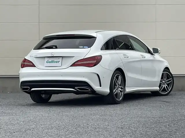 メルセデス・ベンツ ＣＬＡ１８０ Sブレイク AMG スタイル 茨城県 2018(平30)年 5.1万km ポーラホワイト 衝突軽減ブレーキ/純正メモリナビフルセグTV/・Bluetooth/CD/DVD/ETC/純正AMG18インチAW/ドライブレコーダー/前席シートヒーター/BSM/純正フロアマット/LEDオートライト/フォグランプ/プッシュスタート/スマートキー/レーダークルーズコントロール