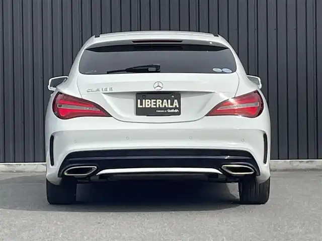 メルセデス・ベンツ ＣＬＡ１８０ Sブレイク AMG スタイル 福島県 2018(平30)年 5.1万km ポーラホワイト アダプティブクルーズコントロール/ブラインドスポットモニター/ハーフレザーシート(ブラック)/シートヒーター(前席)/純正ナビ(BT/USB/CD/DVD)/フルセグTV/バックカメラ/純正18AW/LEDオートハイビーム/ETC/ドライブレコーダー(前方のみ)/パドルシフト/アンビエントライト/純正フロアマット/取扱説明書/保証書/スペアキー