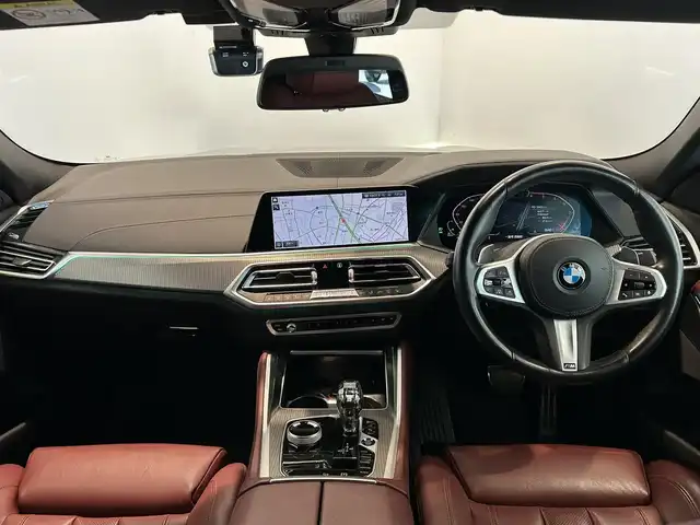 ＢＭＷ Ｘ６ xDrive35d 愛知県 2020(令2)年 6万km サファイアブラックP ワンオーナー/純正ナビ/フルセグテレビ/360°カメラ/アイドリングストップ/ウィンカーミラー/プッシュスタート/パワーバックドア/ETC/赤革/全席シートヒーター/ヘッドアップディスプレイ/プラスパッケージ/ソフトクローズドア/純正２２インチアルミ/前後純正ドラレコ