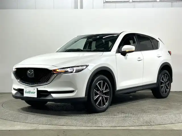 マツダ ＣＸ－５ XD プロアクティブ 大阪府 2018(平30)年 4.5万km スノーフレイクホワイトパールマイカ 純正ナビ(フルセグ/DVD再生/Bluetooth) 衝突軽減 バックカメラ ETC レーダークルコン クリアランスソナー BSM レーンアシスト BOSEサウンド HUD スマートキー オートライト