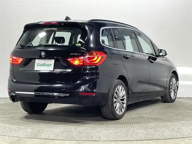ＢＭＷ ２１８ｄ グランツアラー ラグジュアリー 千葉県 2018(平30)年 5.6万km サファイアブラックP 純正ナビ/ETC/バックカメラ/レザーシート/パワーシート/シートヒーター/パワーバックドア/サンルーフ/ルーフレール/LEDへッドライト