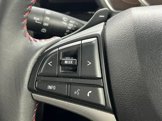 スズキ スペーシア カスタム HYBRID XS ターボ 埼玉県 2018(平30)年 5.2万km ピュアホワイトP 8型ナビ　両側パワースライドドア　ドライブレコーダー　シートヒーター　クルーズコントロール　ＬＥＤヘッドライト　ビルドインＥＴＣ　パドルシフト　フルセグ　ＢＴ　ＣＤ　ＤＶＤ　リアサーキュレーター