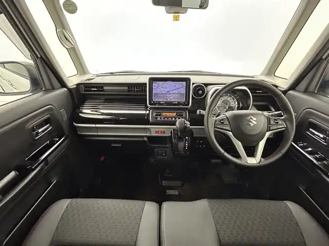 スズキ スペーシア カスタム HYBRID XS ターボ 熊本県 2018(平30)年 5.2万km ピュアホワイトP 禁煙車/純正8インチナビAVIC-RL901（CD・DVD・フルセグ・BT・SD）/純正前方ドライブレコーダー/バックカメラ/両側パワースライドドア/ビルトインETC/後ろのみコーナーセンサー/運転席シートヒーター　/クルーズコントロール/衝突軽減ブレーキ/レーンキープアシスト/横滑り防止/アイドリングストップ/パドルシフト/ハーフレザーシート/純正フロアマット/純正１５インチAW/オートライト/ＬＥＤヘッドライト/フォグランプ/リアサーキュレーター/スマートキー/プッシュスタート