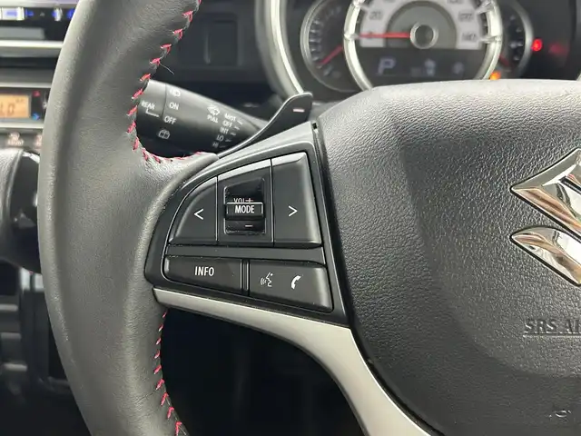 スズキ スペーシア カスタム HYBRID XS ターボ 熊本県 2018(平30)年 5.2万km ピュアホワイトP 禁煙車/純正8インチナビAVIC-RL901（CD・DVD・フルセグ・BT・SD）/純正前方ドライブレコーダー/バックカメラ/両側パワースライドドア/ビルトインETC/後ろのみコーナーセンサー/運転席シートヒーター　/クルーズコントロール/衝突軽減ブレーキ/レーンキープアシスト/横滑り防止/アイドリングストップ/パドルシフト/ハーフレザーシート/純正フロアマット/純正１５インチAW/オートライト/ＬＥＤヘッドライト/フォグランプ/リアサーキュレーター/スマートキー/プッシュスタート